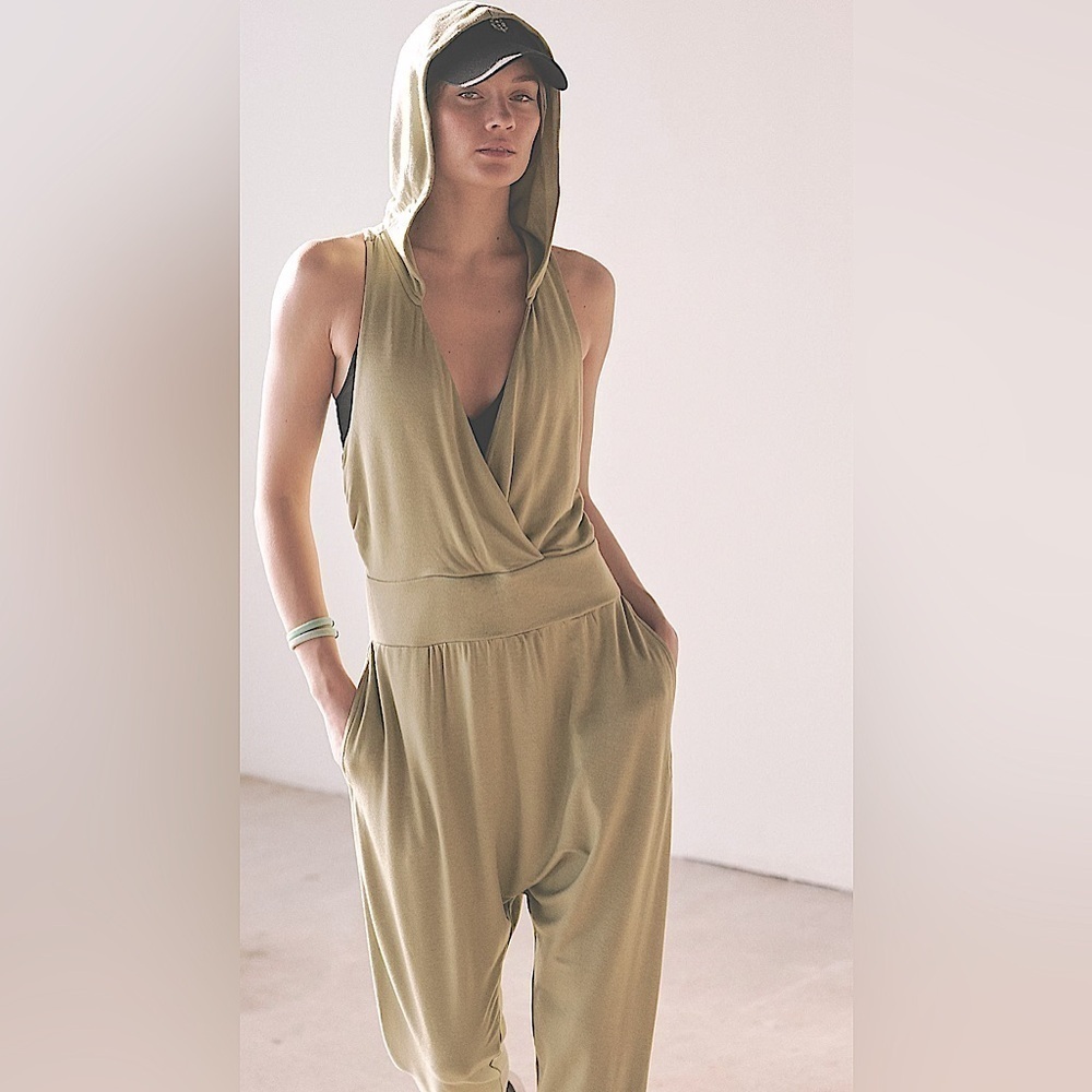 NWOT Free People, Second Chance Onesie, XS in Bamboo